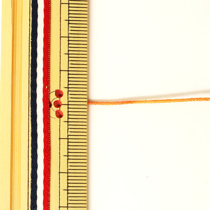 Cordón trenzado "Código de romance extra -Fine 0.8 mm Rainbow Dyeing Dye" Marchenart Fairy Art