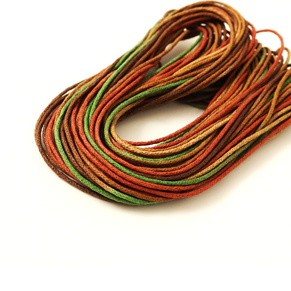 حبل مضفر "صبغة رومانسية فائقة النعومة 0.8 مم باللون البني" MARCHENART Fairy Tale Art