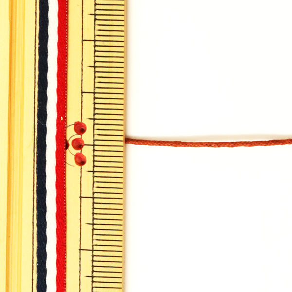 حبل مضفر "صبغة رومانسية فائقة النعومة 0.8 مم باللون البني" MARCHENART Fairy Tale Art