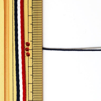 Braided cord "Romance code Extra -fine 0.8mm navy" MARCHENART Fairy art