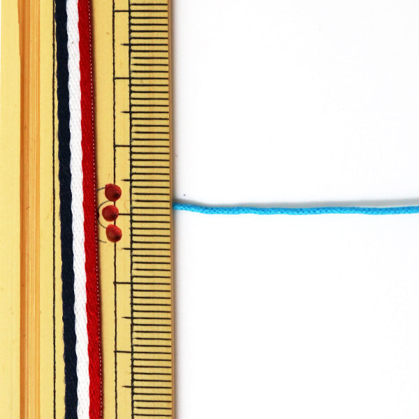 Cordón trenzado "Código de romance extra -Fine 0.8 mm Turquesa" Marchenart Fairy Art