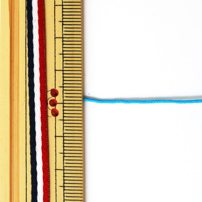 Cordón trenzado "Código de romance extra -Fine 0.8 mm Turquesa" Marchenart Fairy Art