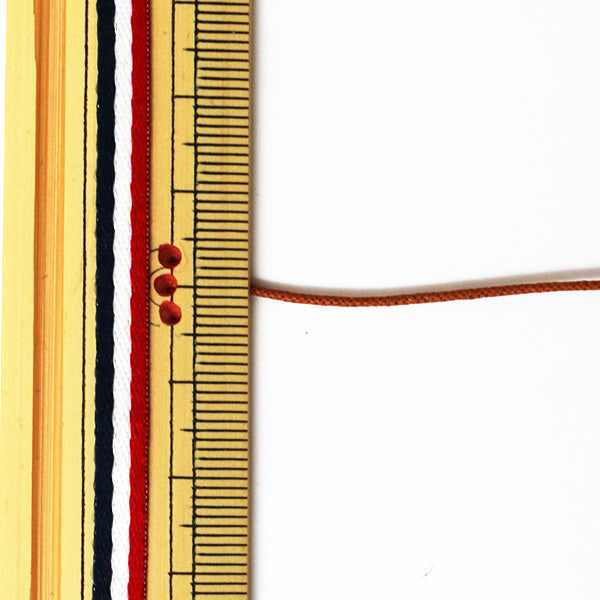 Cordón trenzado "Código de romance extra -Fine 0.8 mm Caramelo" Marchenart Fairy Art