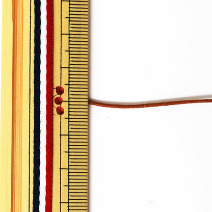 Cordón trenzado "Código de romance extra -Fine 0.8 mm Caramelo" Marchenart Fairy Art