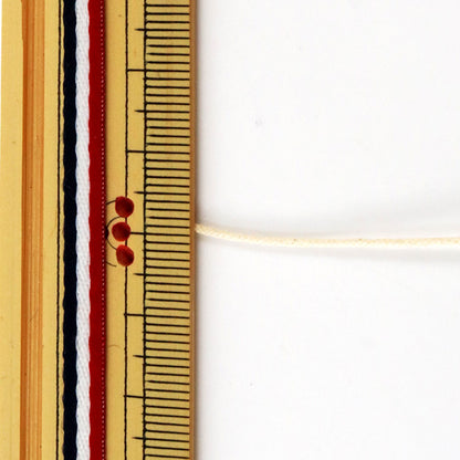 Cordón trenzado "Código de romance extra -Fine 0.8 mm de Off -White" Marchenart Fairy Art