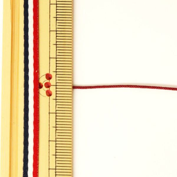 حبل مضفر "رمز الرومانسية فائق النعومة 0.8 مم أحمر" MARCHENART Fairy Tale Art