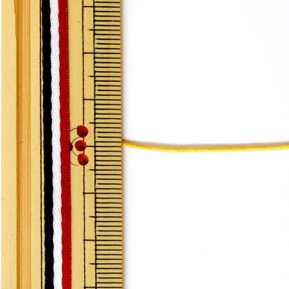 Cordón trenzado "Código de romance extra -Fine 0.8 mm amarillo" Marchenart Fairy Art