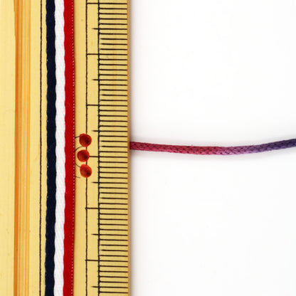 حبل مضفر "رمز رومانسي 1.5 مم صباغة خطوة النبيذ" MARCHENART Fairy Tale Art