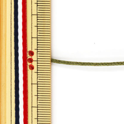 Cordón trenzado "Código de romance 1.5 mm Moss Green" Marchenart Fairy Art