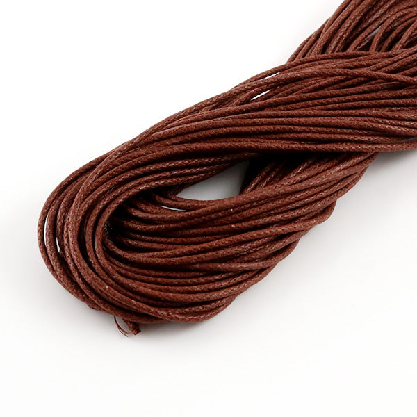 Cordón trenzado "Código de romance 1.5 mm maron" Marchenart Fairy Art