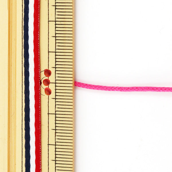 Cordón trenzado "Código de romance 1.5 mm Magenta" Marchenart Fairy Art