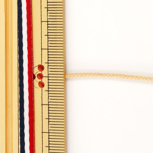 Geflochtene Kordel "Romantikcode 1,5mm Beige" Markenart Fairy Art