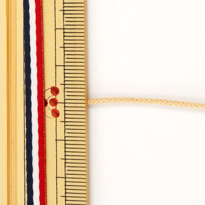 Geflochtene Kordel "Romantikcode 1,5mm Beige" Markenart Fairy Art