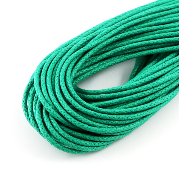 Geflochtene Kordel "Romantikcode 1,5mm grün" in Markenart Fairy Art