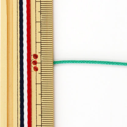 Geflochtene Kordel "Romantikcode 1,5mm grün" in Markenart Fairy Art