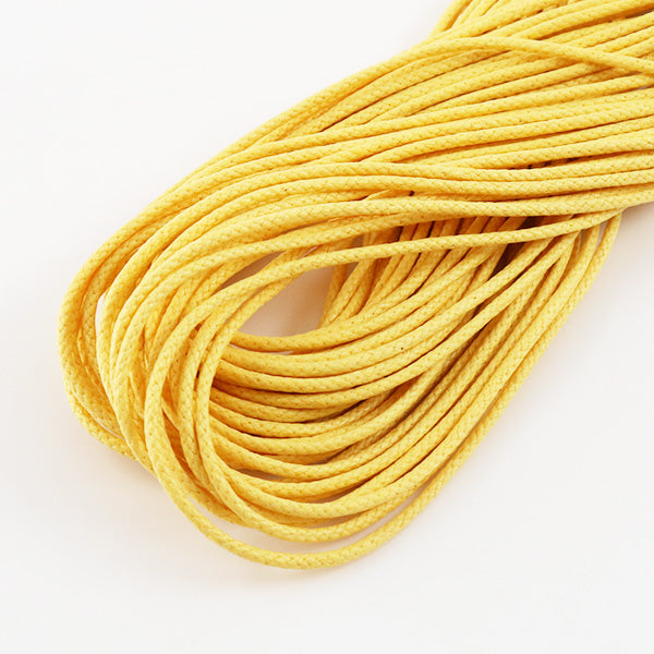 Cordón trenzado "Código de romance 1.5 mm amarillo" Marchenart Fairy Art