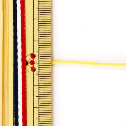 Cordón trenzado "Código de romance 1.5 mm amarillo" Marchenart Fairy Art