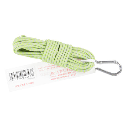 Шнур для рукоделия "Fearyen Outdoor Code 1653 Цветные соты на желтый зеленый" Marchenart Fairy Art