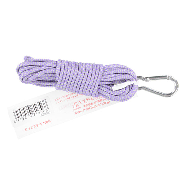 Шнур для рукоделия "Сказочный код на открытом воздухе 1656 Цветные соты лаванды" Marchenart Fairy Art