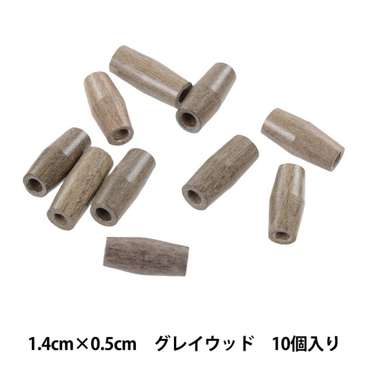 Бисер "Натуральное деревоБисер Natsume 1,4 см х 0,5 см Grewood 10 штук W613" Marchenart Fairy Tale Art