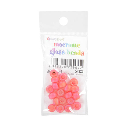 ビーズ 『マクラメグラスビーズ 7mm 20個入り AC904』 MARCHENART メルヘンアート