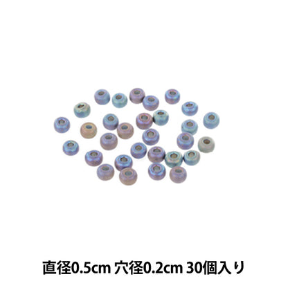ビーズ 『マクラメグラスビーズミニ 5mm 30個入り AC908』 MARCHENART メルヘンアート