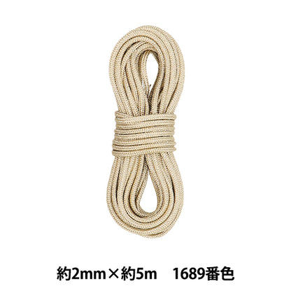 Шнур для рукоделия "Fairy Tale Slim Code 1689 Color Gold" Marchenart