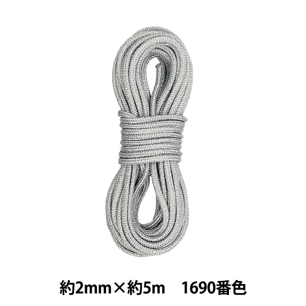 Kordel "Märchen Slim Code 1690 Farbe Silber" Marchenart