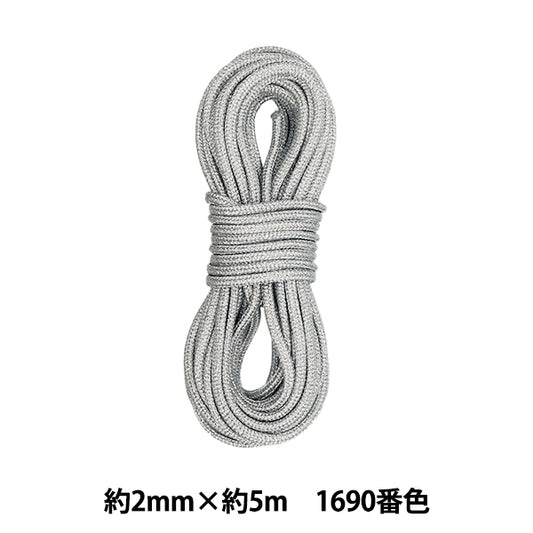 Kordel "Märchen Slim Code 1690 Farbe Silber" Marchenart