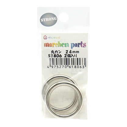 Handicraft parts "Strong parts round kan 24mm 2 pieces" MARCHENART fairy art