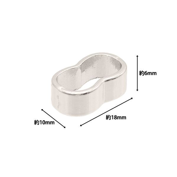 Handwerk Hardware "Kabelbänder Silber S1214" MARCHENART MECHE TALE ART