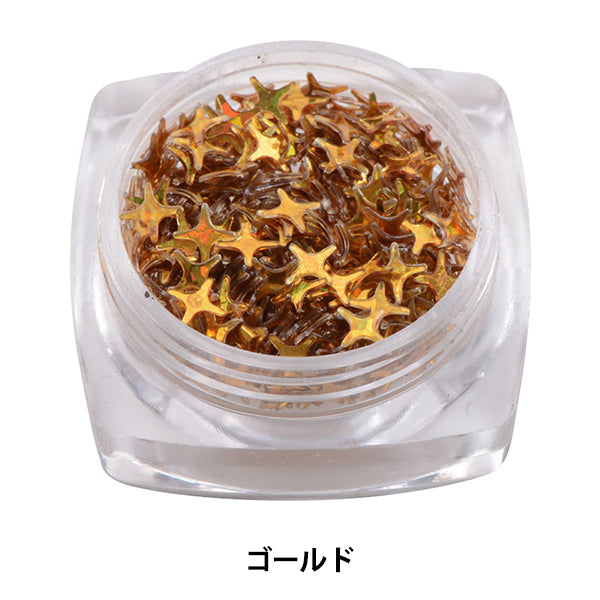 레진부품 "반짝이는 홀로그램 골드 GN-54-19A-08"