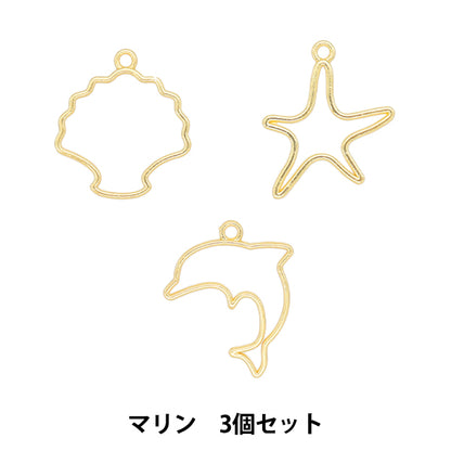 Resin parts "Resin frame Marine Gold 3 pieces YZ-BC-R3"