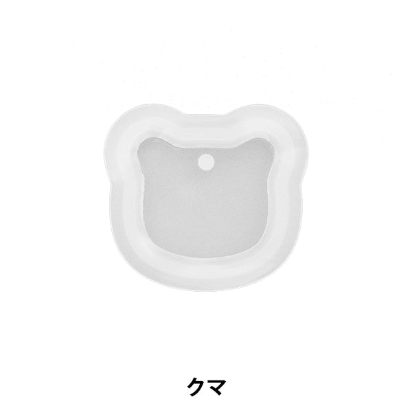 Moule de résine "Silicon Mold Tag Series Bear MO-6"