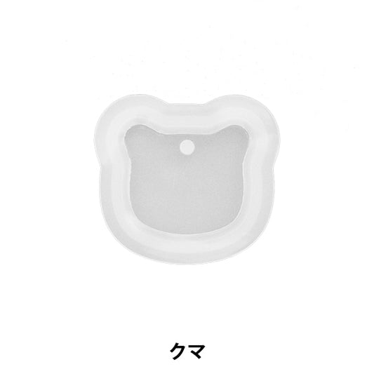 Moule de résine "Silicon Mold Tag Series Bear MO-6"