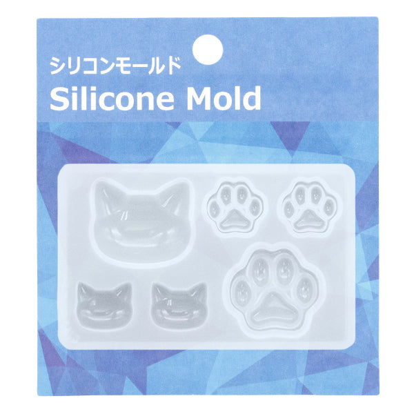 Molde de resina "Molde de silicio Cat/Path Paw MO-10"