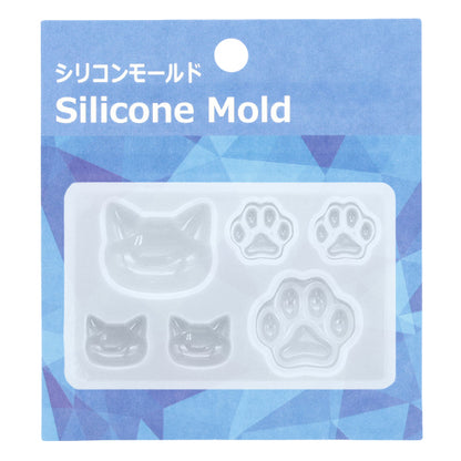 Molde de resina "Molde de silicio Cat/Path Paw MO-10"