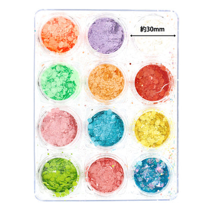 Resin Materials "Jewelry Pallet 12 Hologram D YS-2-4"