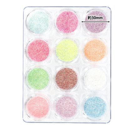 Matériaux de résine "Palette de bijoux 12 hologramme E YS-2-5"