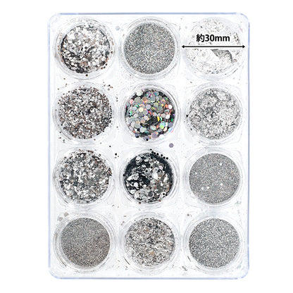 Resin Materials "Jewelry Palette 12 Metallic C YS-2-12"