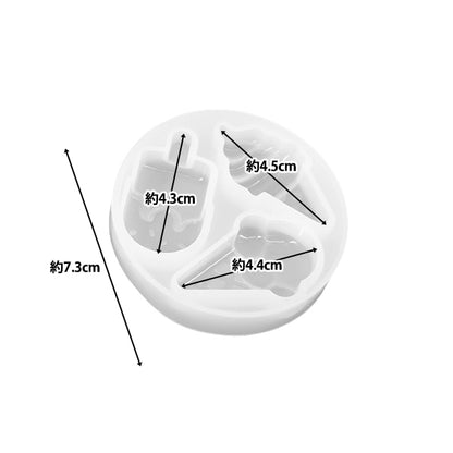 Moule en résine "Moule en silicone crème glacée MO-53""