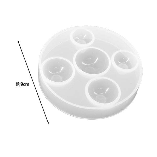 레진금형``실리콘 금형 반원형 MO-43"