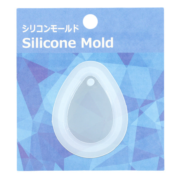 レジンモールド 『シリコンモールド タグシリーズ ドロップ MO-22