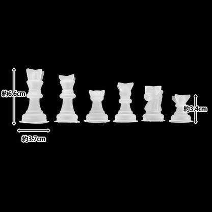 레진금형 "실리콘 금형 체스 세트 MO-67""