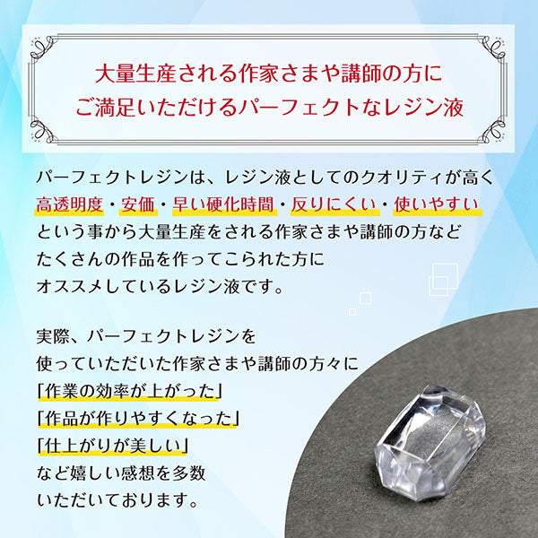 レジン液 『LED&UVパーフェクトレジン 10g XSR-135』 ERUBERU