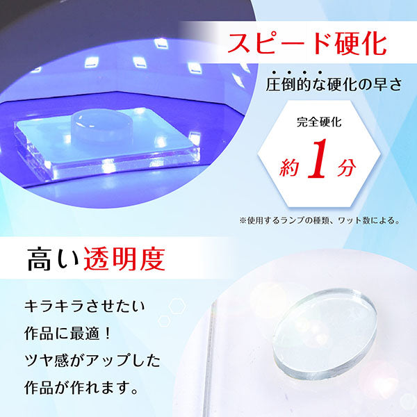 Resin liquid "LED & UV Perfect Resin 10g XSR-135" ERUBERU