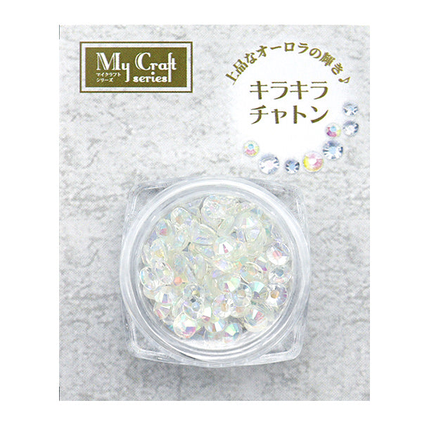 Zubehörmaterial "Glitter Chaton 4mm RS-902" Eruberu