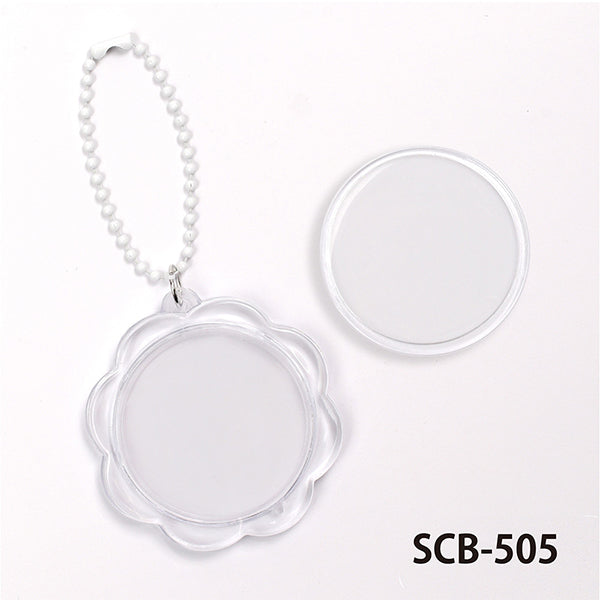 수예부품 "아크릴 키 체인 꽃 SCB-505』 ERUBERU 엘베르