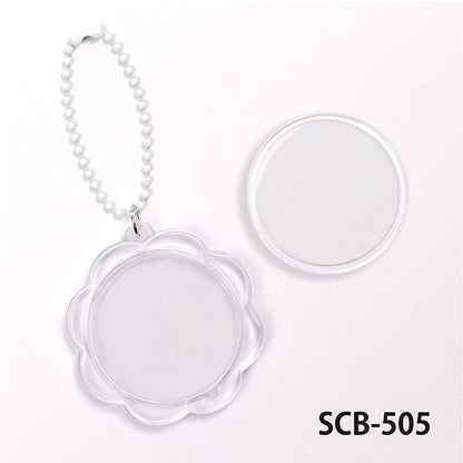 수예부품 "아크릴 키 체인 꽃 SCB-505』 ERUBERU 엘베르