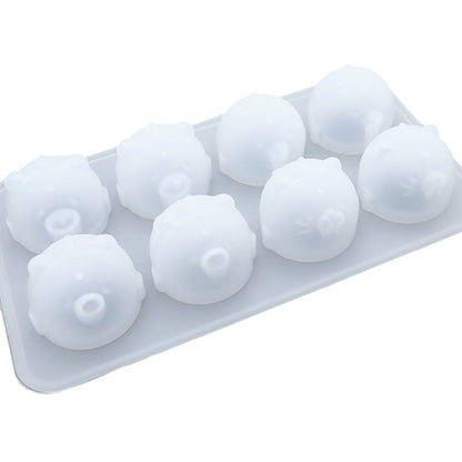 Moule de résine "Moule de silicium Round Animal Mu-01-24-1A"